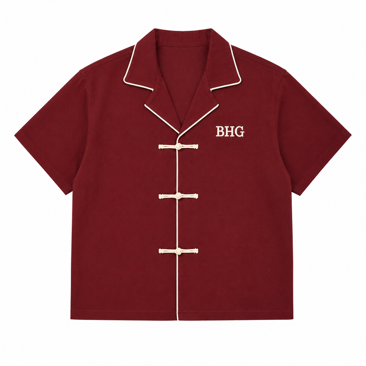 UNMERITED FAVOR SHIRT - DEEP BURGUNDY
