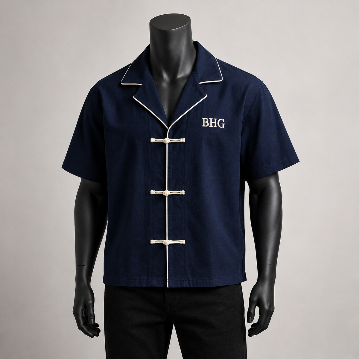 UNMERITED FAVOR SHIRT - NAVY BLUE