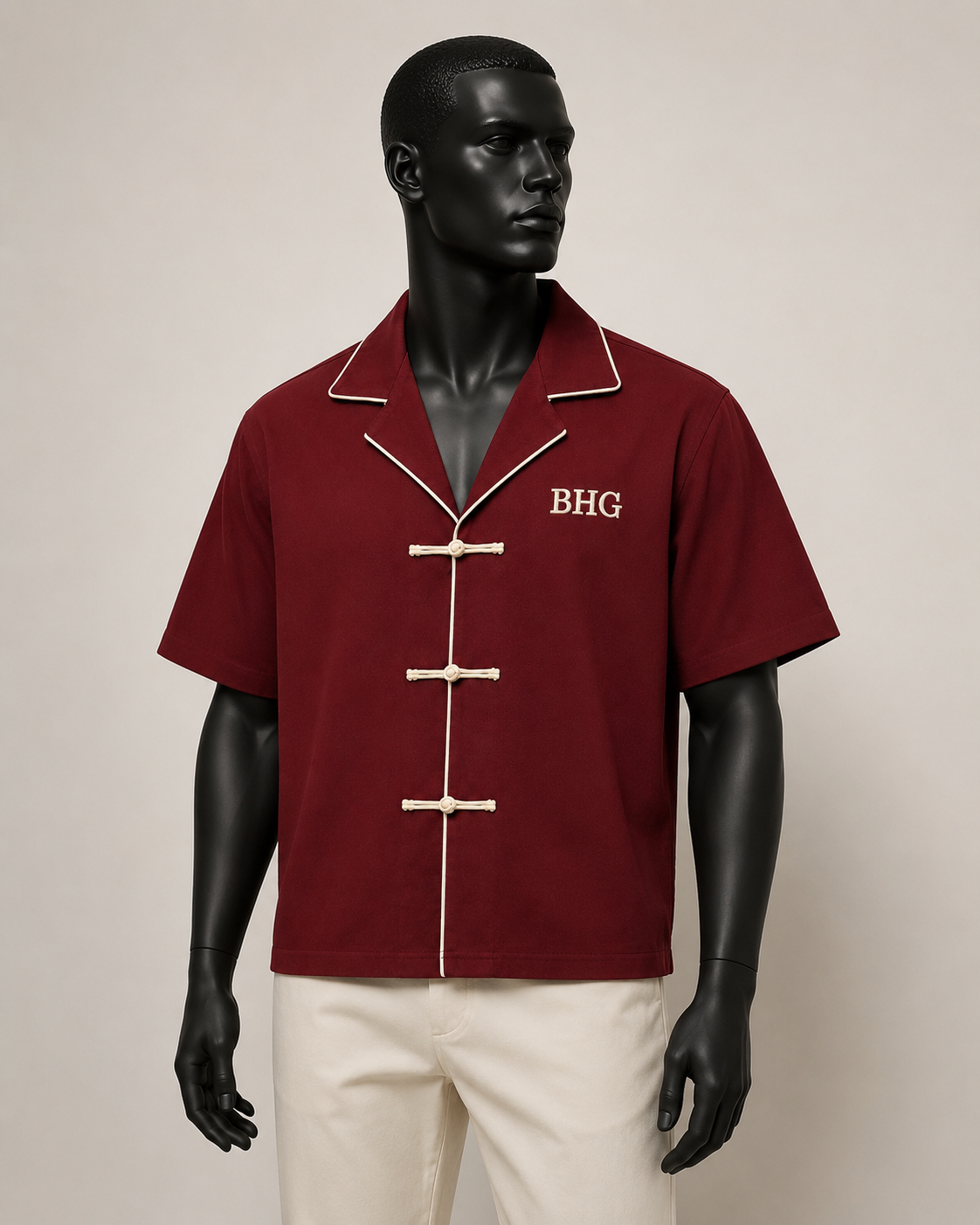 UNMERITED FAVOR SHIRT - DEEP BURGUNDY